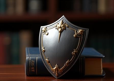 Symbolic representation of data protection and legal security